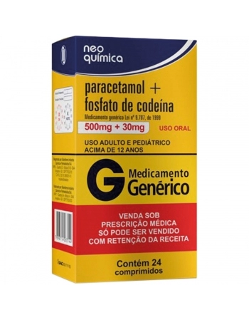 CODEINA+PARACETAMOL 30MG+500MG C24 (C)