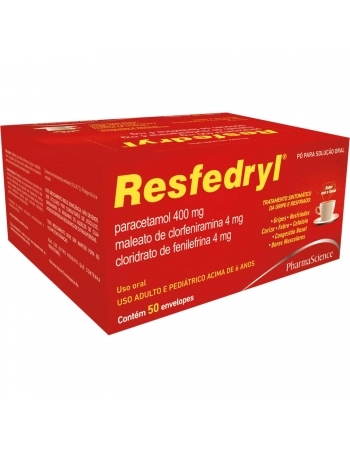 RESFEDRYL ENVELOPE C/50 SACHE