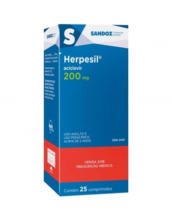 HERPESIL 200MG C25