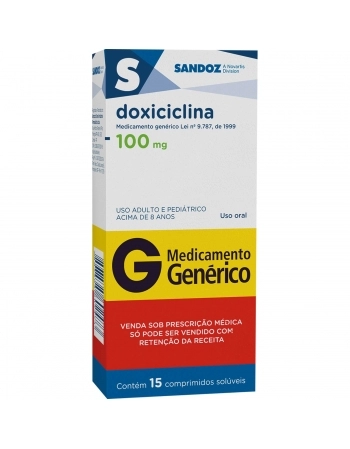 DOXICICLINA 100MG C15
