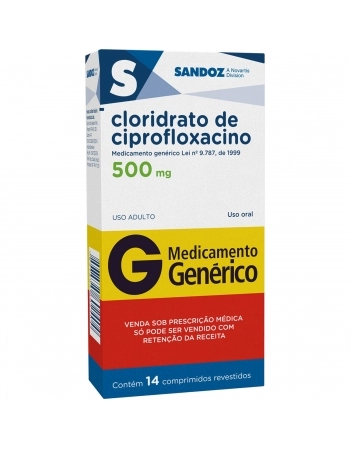 CIPROFLOXACINO 500MG C14