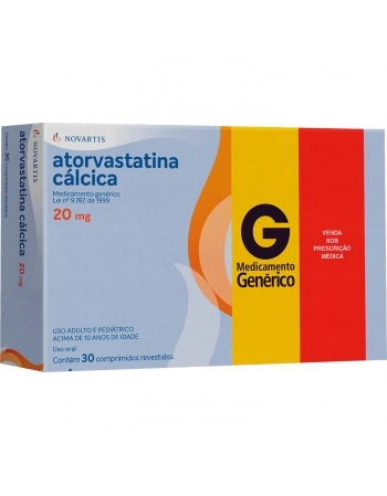 ATORVASTATINA CAL 20MG C30