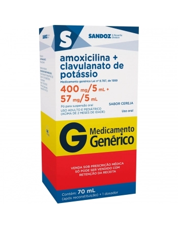 AMOX+CLA NOV 400+57MG/5ML 70ML