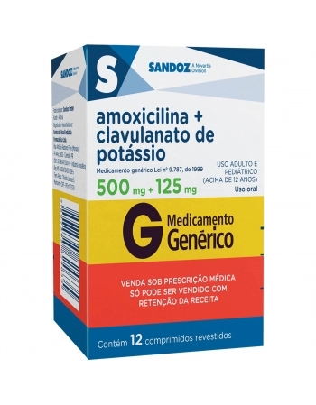 AMOX+CLAV 500+125MG C12
