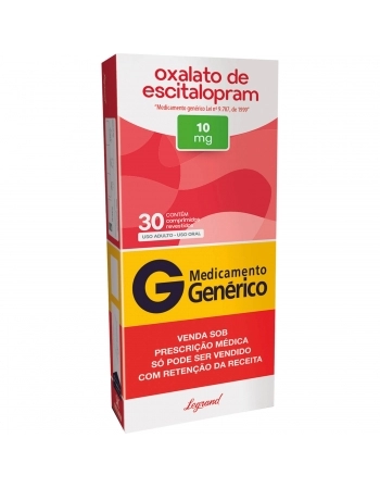 OXALATO ESCITALOPRAM 10MG C30 (C)