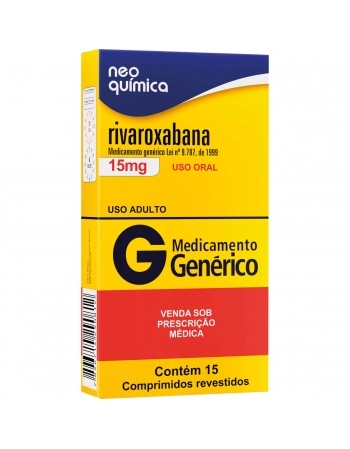 RIVAROXABANA 15MG C15