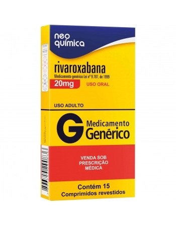 RIVAROXABANA 20MG C15