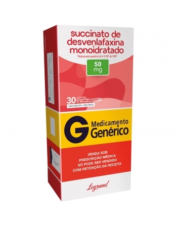 SUCCINATO DE DESVENLAFAXINA MONO. 50MG C30 (C)