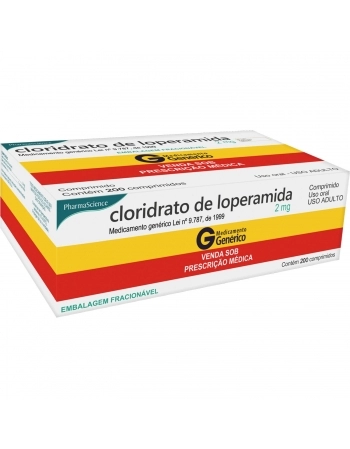 CLORIDRATO DE LOPERAMIDA 2MG C200 (50X4)