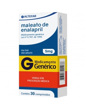 MALEATO DE ENALAPRIL 5MG