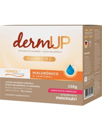 DERMUP SUPREME VERISOL + HA - SACHES F. VERMELHAS 30X5G