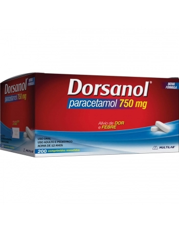 DORSANOL 750MG 50X4