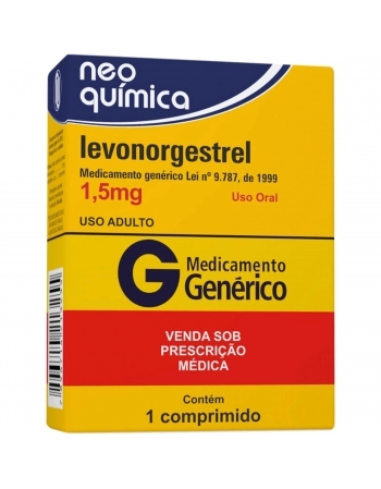 LEVONORGESTREL 1,5MG C1