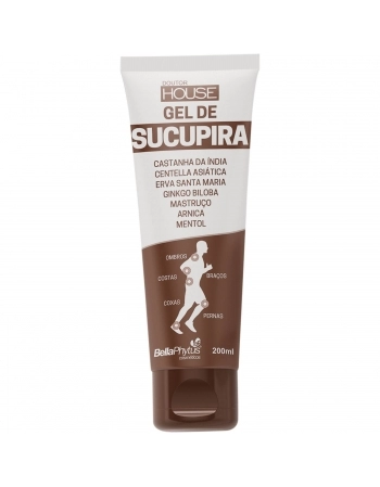 DOUTOR HOUSE GEL DE MASSAGEM SUCUPIRA 200ML