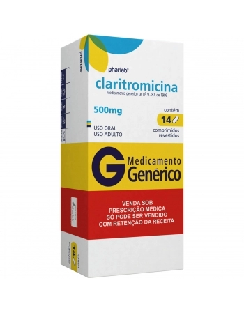CLARITROMICINA 500MG C14