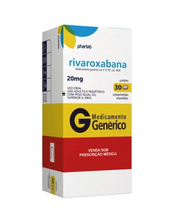 RIVAROXABANA 20MG C30