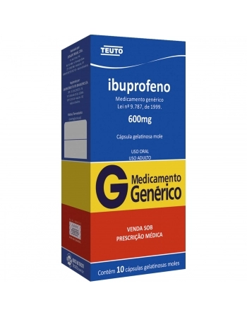 IBUPROFENO 600MG C10 CAPS GEL MOLE