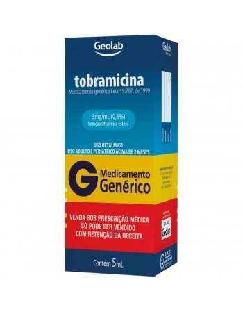 TOBRAMICINA 3MG/ML SOL OFT 5ML