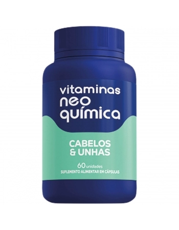 VIT NEO QUIMICA CABELOS E UNHAS FR 60 CAP