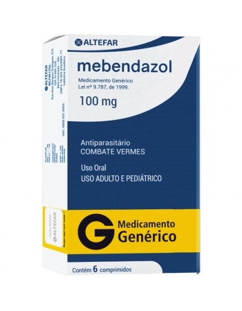 MEBENDAZOL 100MG C6