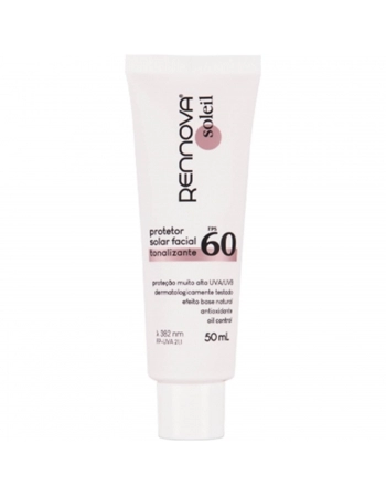 RENNOVA PROTETOR SOLAR TONALIZANTE 60FPS 50ML