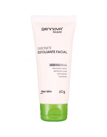 RENNOVA SABONETE ESFOLIANTE FACIAL 60ML