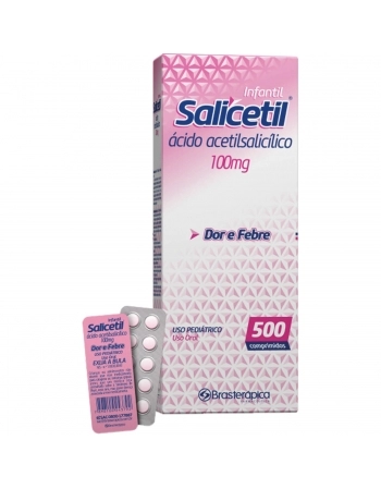 SALICETIL 100MG 25X20 C/500 COMP