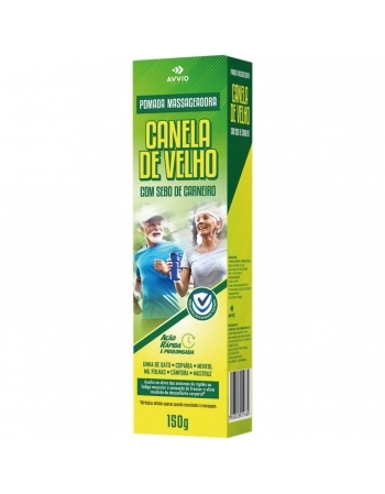 CANELA DE VELHO C/ SEBO DE CARNEIRO GEL 150G