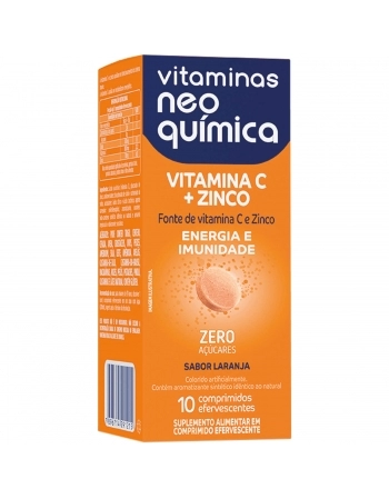VIT NEO QUIMICA VIT C+ZINCO C/10 COMP EFER