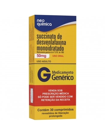 SUC DESVENLA 50MG C/ 30 COMP (C)