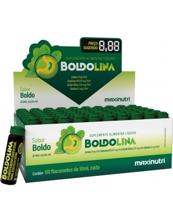 BOLDOLINA FLACONETE: SABOR BOLDO DISPLAY 60 X 10ML
