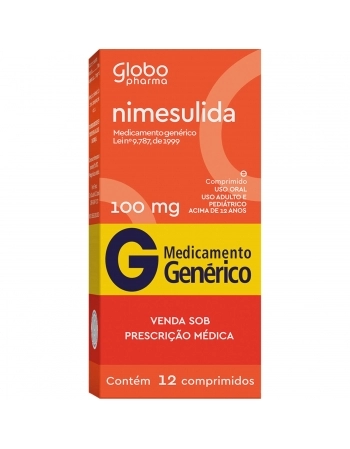 NIMESULIDA 100 MG C/12