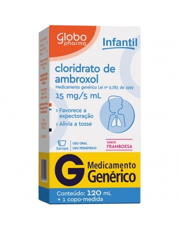 CLORIDRATO AMBROXOL INF XPE 15 MG/5ML 120 ML