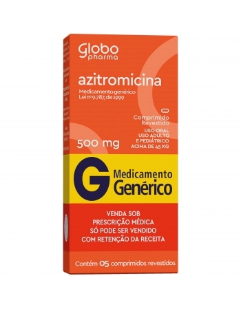 AZITROMICINA 500 MG C/ 5 COMP