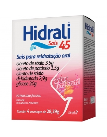 HIDRALI SAIS SABOR TUT-FRUTTI PO /4ENV
