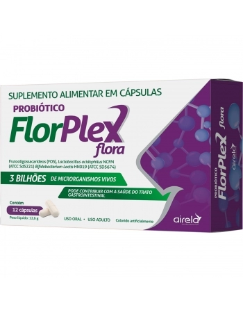FLORPLEX FLORA C/12CAPS