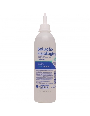 SOLUCAO FISIOLOGICA 0,9% 250ML
