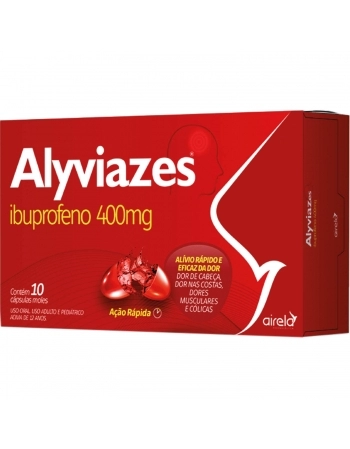 ALYVIAZES 400MG C/10CAPS MOLE