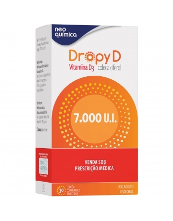 DROPY D 7.000UI VIT D C/30COMP