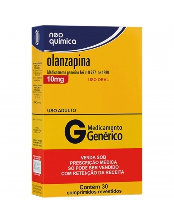 OLANZAPINA 10MG C/30 COMP (C)