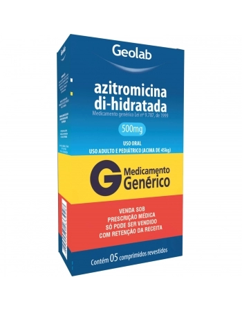 AZITROMICINA 500 MG C/5 COM REV