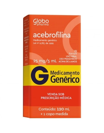 ACEBROFILINA XPE INFANTIL 25 MG/5 ML C/ 120 ML