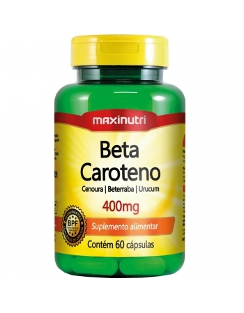 BETA CAROTENO 400MG C/60 CAPS