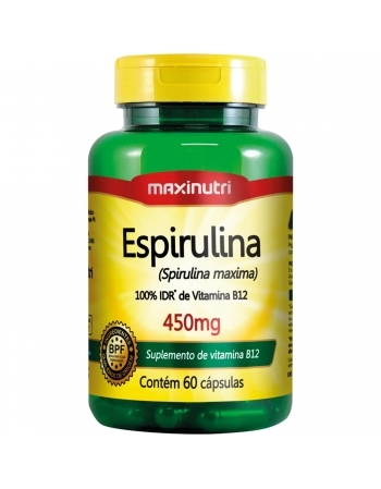 ESPIRULINA 450MG C/60 CAPS
