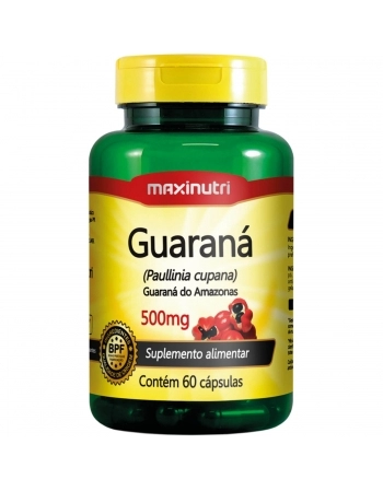 GUARANA 500MG - 60 CAPS