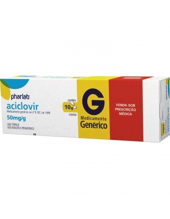 ACICLOVIR CREM 50MG/G (5%) C/ 10G