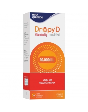 DROPY D 10.000UI VIT D CT BL 10