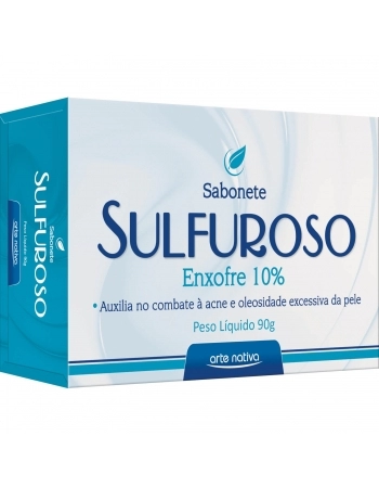 SABONETE DE ENXOFRE SULFUROSO 90G