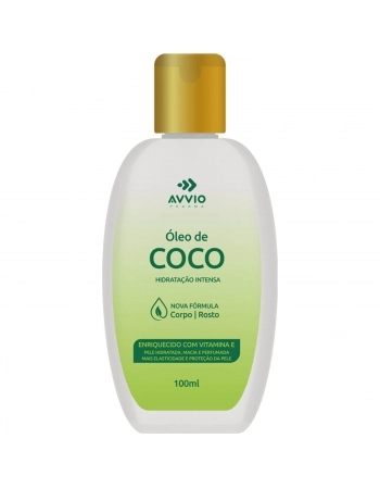 OLEO DE COCO AVVIO C/ VIT. E 100ML