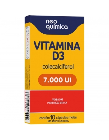 NQ VITAMINA D3 7.000 UI X 10 CAP MOLE
